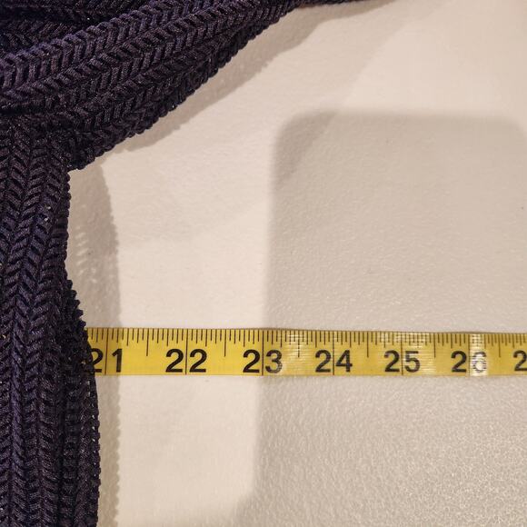 Joie De Vivre Womens Black Chevron Knit Open Cardigan Size XL Whimsygoth Layers - Picture 6 of 8